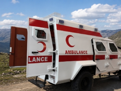 Military Type Amored Ambulance