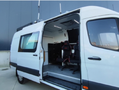 Dron Command Control Van