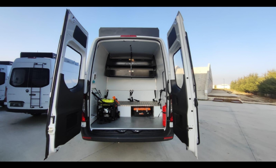 Dron Command Control Van
