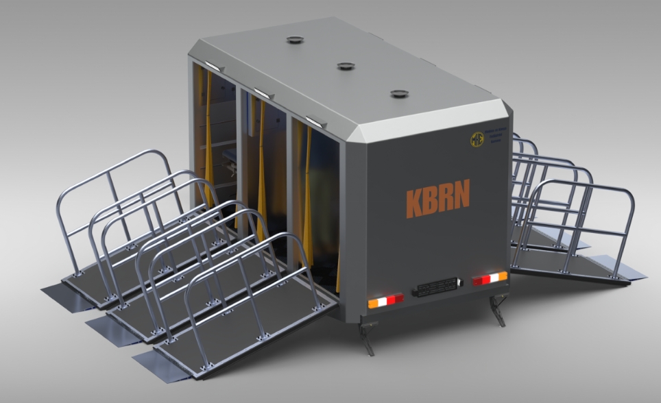 CBRN Decontamination Trailer
