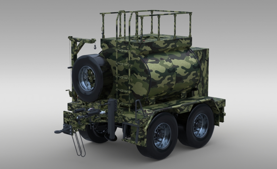 Trailer-Type Fuel Tanker 