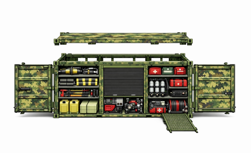 USAR Type Rapid Interventon Containers
