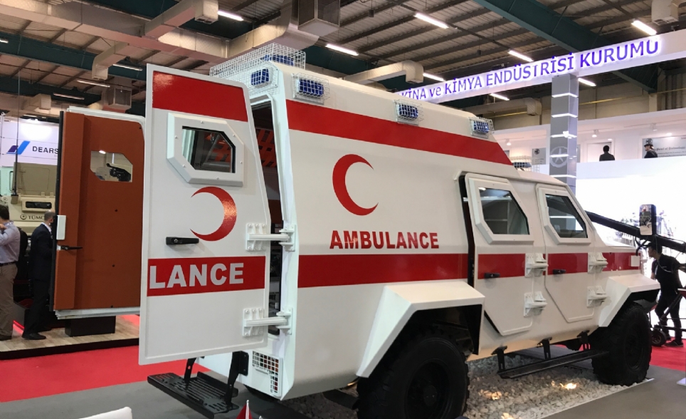 Military Type Amored Ambulance