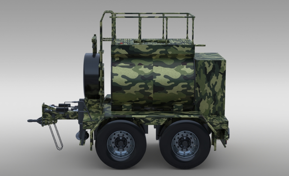 Trailer-Type Fuel Tanker 