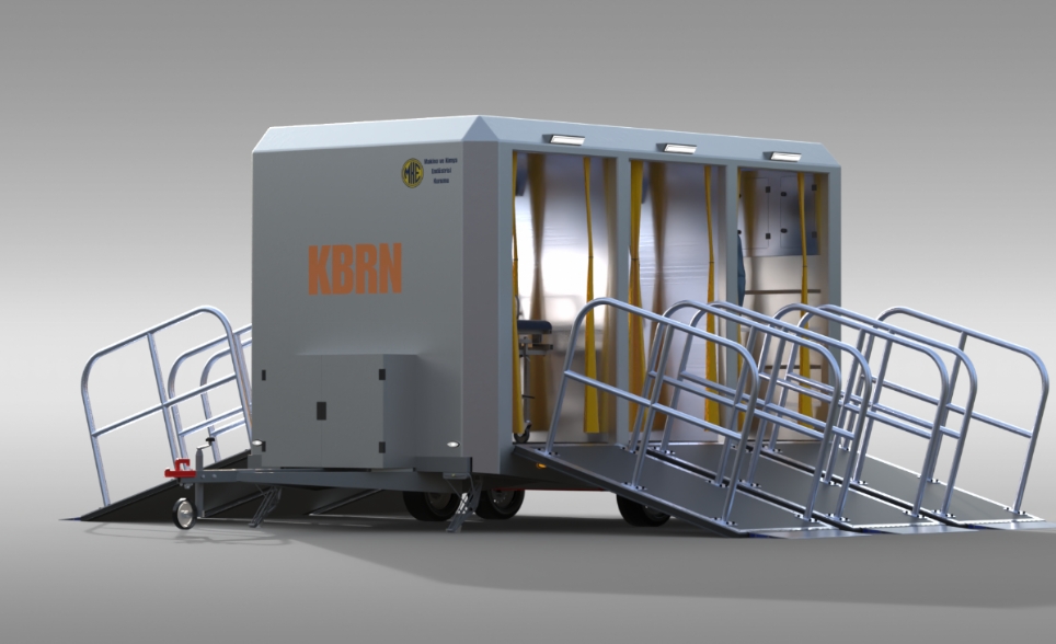 CBRN Decontamination Trailer