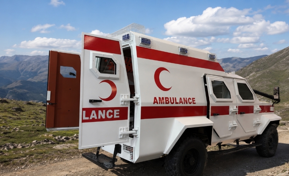 Military Type Amored Ambulance