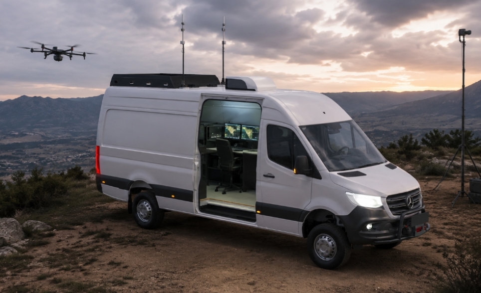 Dron Command Control Van